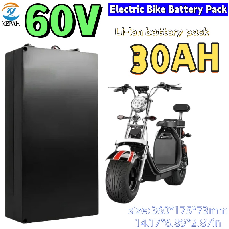 60V 50Ah Electric Scooter Battery - بطارية ليثيوم 60 فولت 20 أمبير/30
