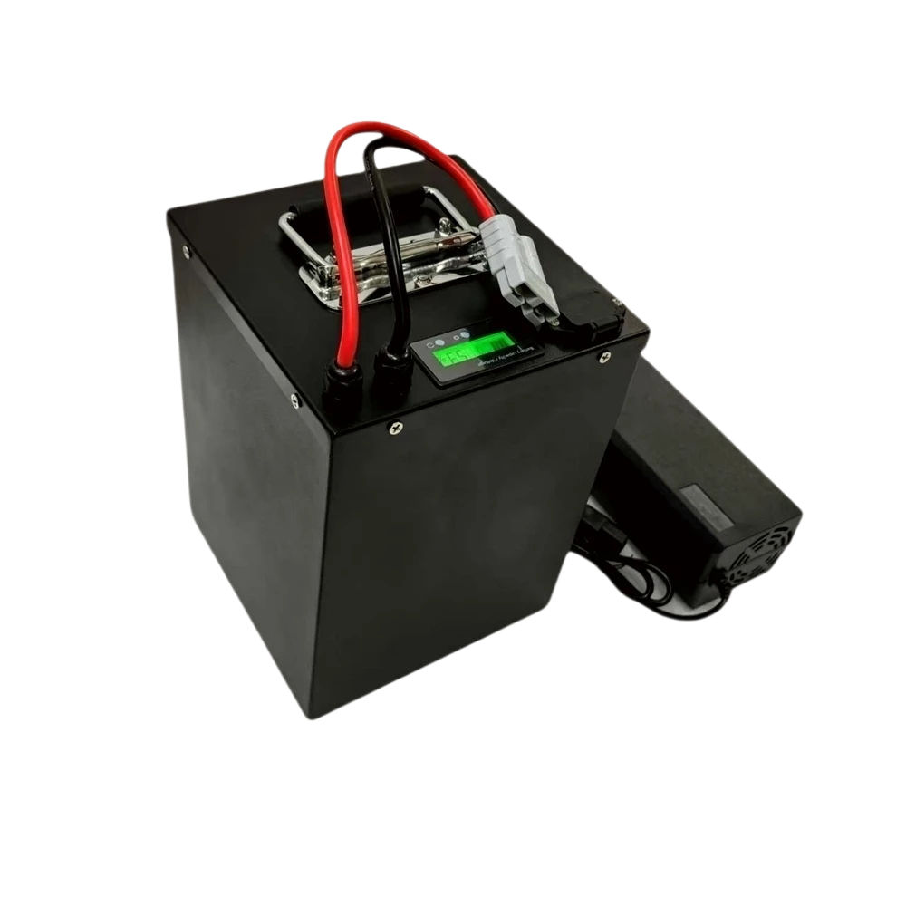 بطارية ليثيوم 60 فولت 25 أمبير - مراجعة 72V 40Ah Lifepo4 Battery Pack وسعره