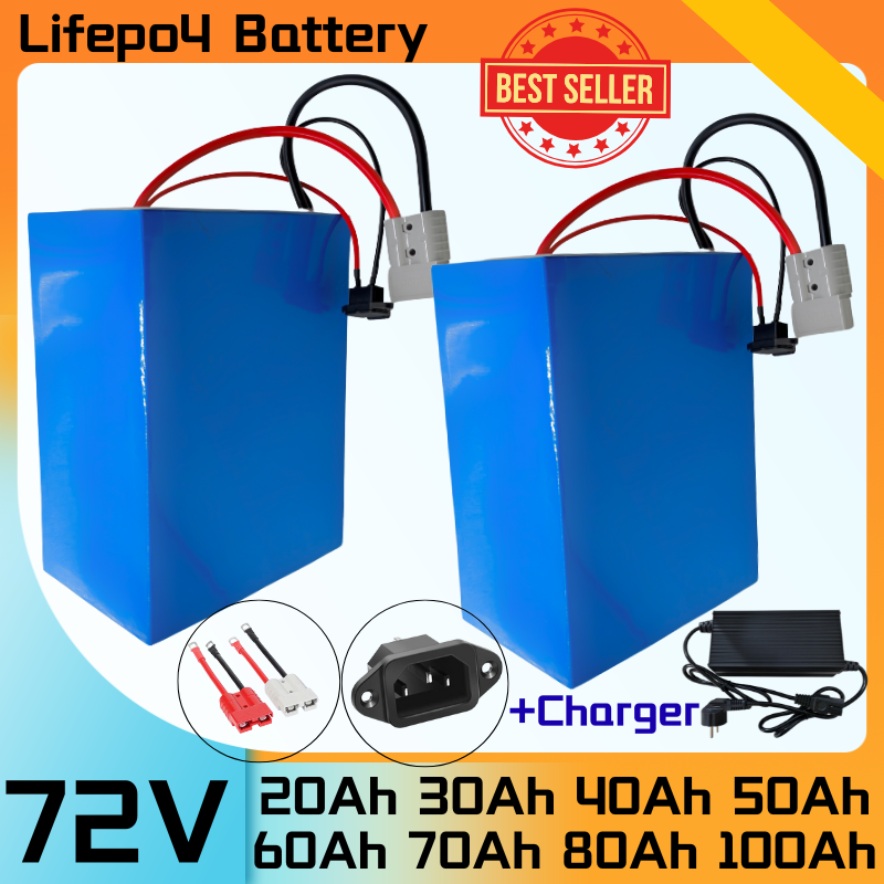 XNY 72V بطارية ليثيوم LiFePO4  - مراجعة 72V 40Ah Lifepo4 Battery Pack وسعره