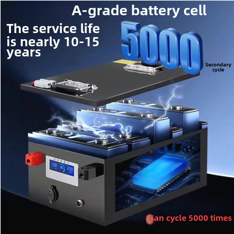 بطارية ليثيوم حديد فوسفات 72 ف - مراجعة 72V 40Ah Lifepo4 Battery Pack وسعره