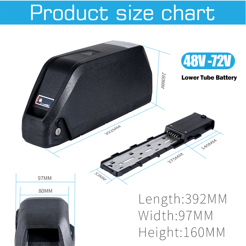 بطارية دراجة كهربائية 48 فولت  - مراجعة 60V 50Ah Electric Scooter Battery وسعره